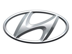Hyundai car manufacturer logo